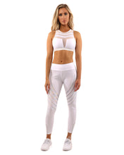 Load image into Gallery viewer, Laguna Set - Leggings & Sports Bra - White