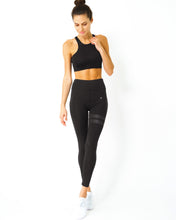Load image into Gallery viewer, Ashton Set - Sports Bra & Leggings - Black