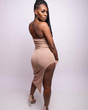 Load image into Gallery viewer, Shar Halter Slit Dress