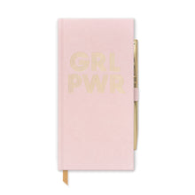 Load image into Gallery viewer, Powder Pink Velveteen " GRL PWR"