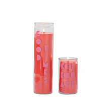 Load image into Gallery viewer, Cactus Flower- Let's celebrate Candle-Good times