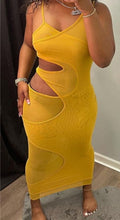 Load image into Gallery viewer, See-through my body dress