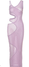 Load image into Gallery viewer, See-through my body dress