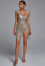 Load image into Gallery viewer, Sparkle In Our Ready To Sparkle Mini Dress