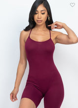 Load image into Gallery viewer, Krissy Crossback Bodycon Romper