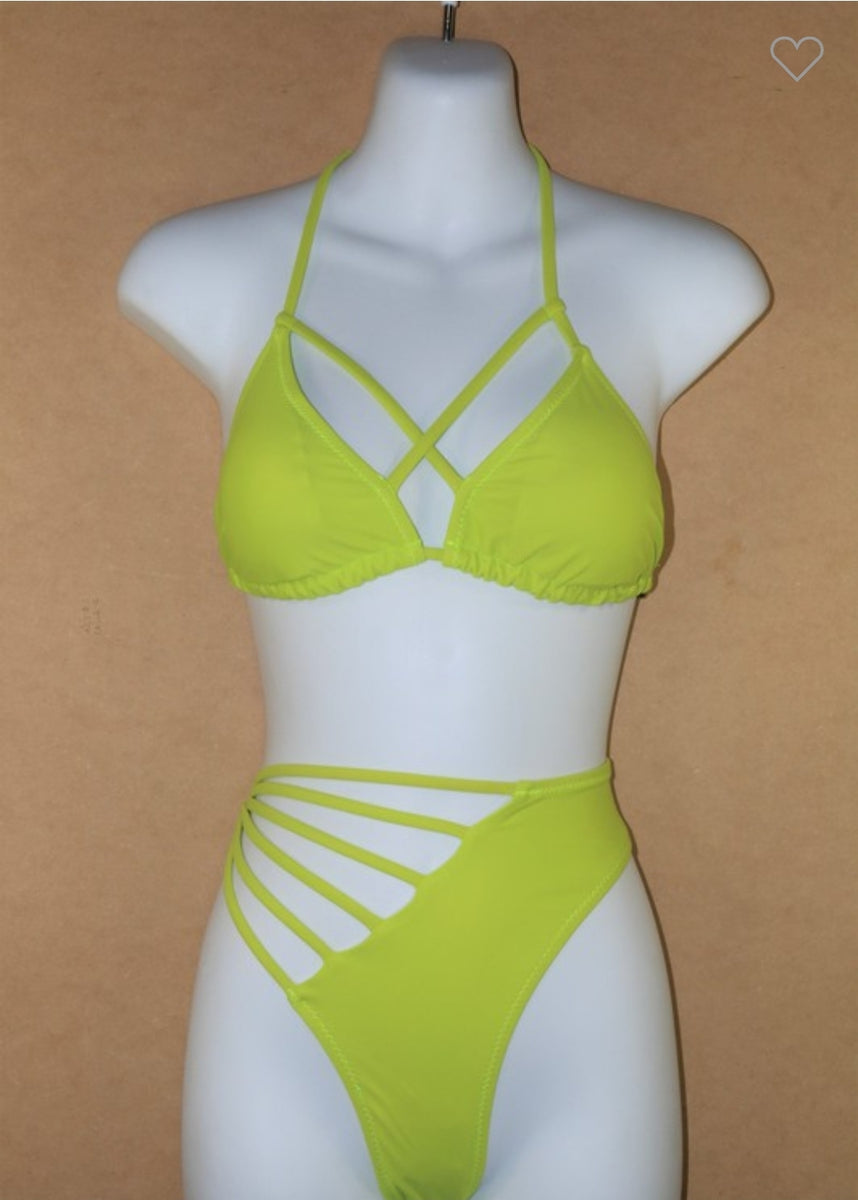 Itty Bitty Yellow Bikini