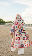 Load image into Gallery viewer, Lila Hooded Crochet Kimono
