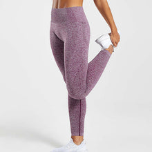 Load image into Gallery viewer, High Waist Seamless Leggings Push Up Fitness Running Yoga Pants