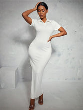 Load image into Gallery viewer, Beige me out ribbed dress
