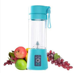 Mini Electric Juicer, Purple, Household Portable Multifunctional Smoothie  Maker Blender Cup(rechargeable)