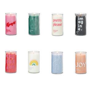 Vetiver Cardamom Sky Blue Candle-Breathe in Breathe out