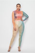 Load image into Gallery viewer, Charlie Feel The Breeze Mesh Pants Set
