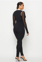 Load image into Gallery viewer, Tina All or Nothing Mesh Jumpsuit
