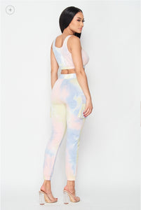 Candy Cotton Tank and Joggers Set