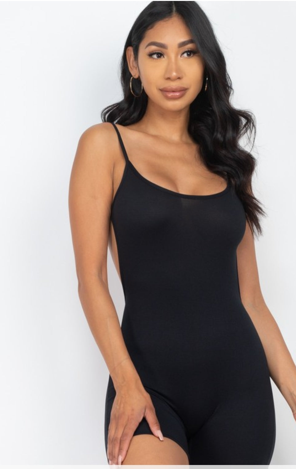 Becky Backless Cami Romper