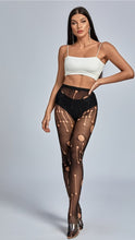 Load image into Gallery viewer, Cut Out High Waist Mesh Stocking Leggings
