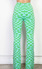 Load image into Gallery viewer, Cassie Checker Board Patterned Knit Sweater Pants
