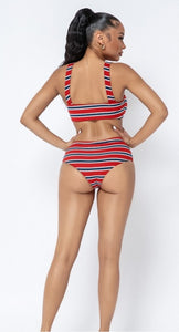 Kandi Knit Ribbed Bikini Set