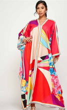 Load image into Gallery viewer, Flora Kimono floral maxi dress

