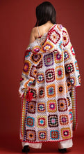 Load image into Gallery viewer, Lila Hooded Crochet Kimono
