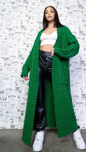 Load image into Gallery viewer, My long knitted sweater cardigan
