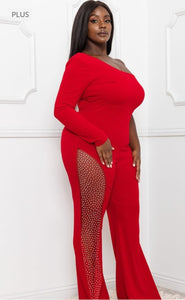 The Curvy Sexy Red Jumper