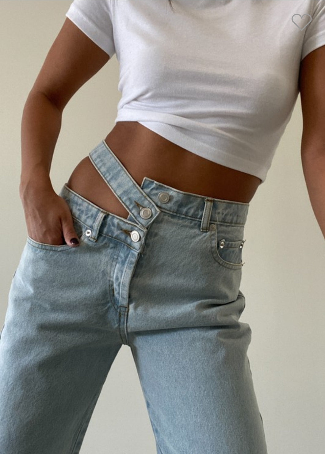 Broken Waistband Jeans