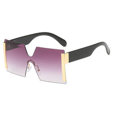 Load image into Gallery viewer, Fashion Oversized Square Rimless Sunglasses
